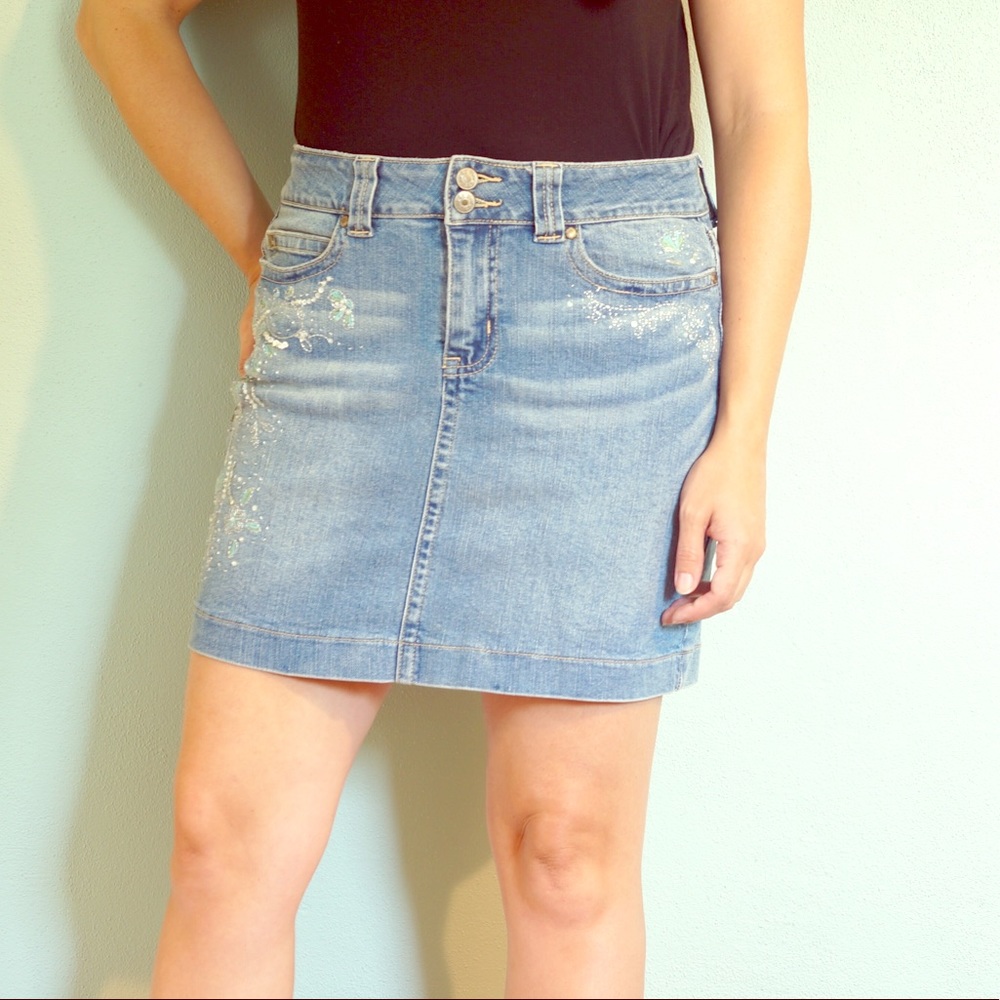 L.a Blues Jean skirt